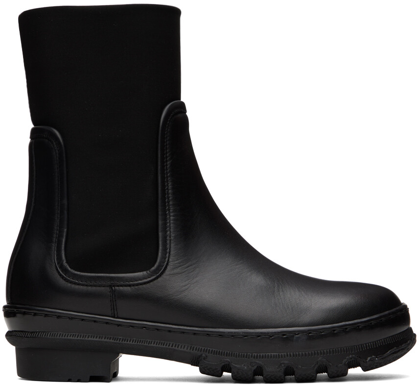 

Черные садовые сапоги Sock Legres