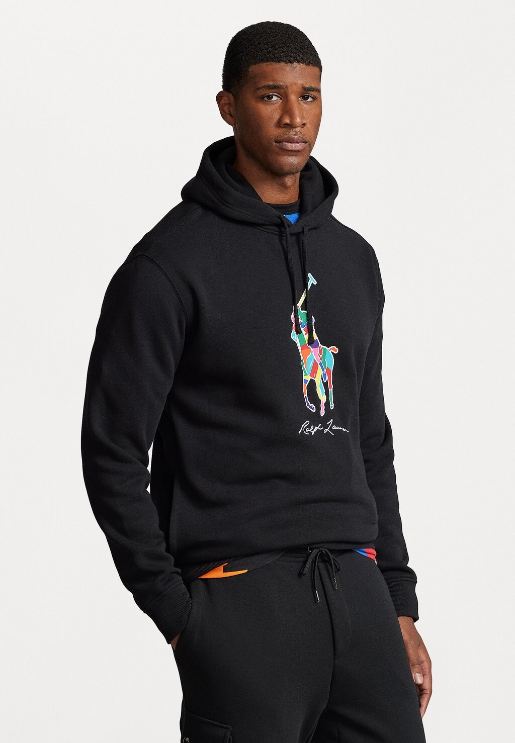 

Толстовка КАПЮШОН С ДЛИННЫМ РУКАВОМ Polo Ralph Lauren Big & Tall, черный
