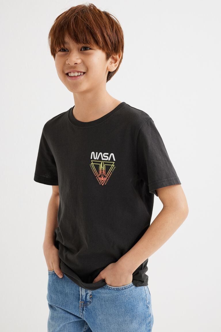 

Футболка с принтом H&M