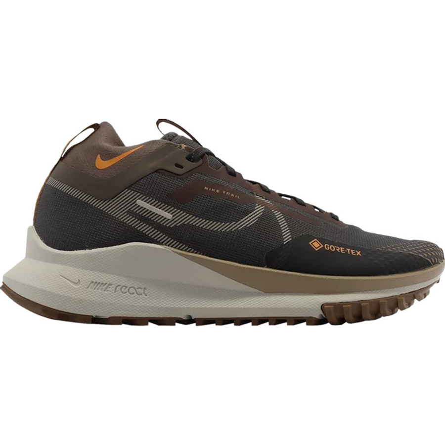 Кроссовки Nike React Pegasus Trail 4 Gore-Tex 'Anthracite Ale Brown', черный/серый/мультиколор кроссовки nike sportswear react vision unisex black anthracite