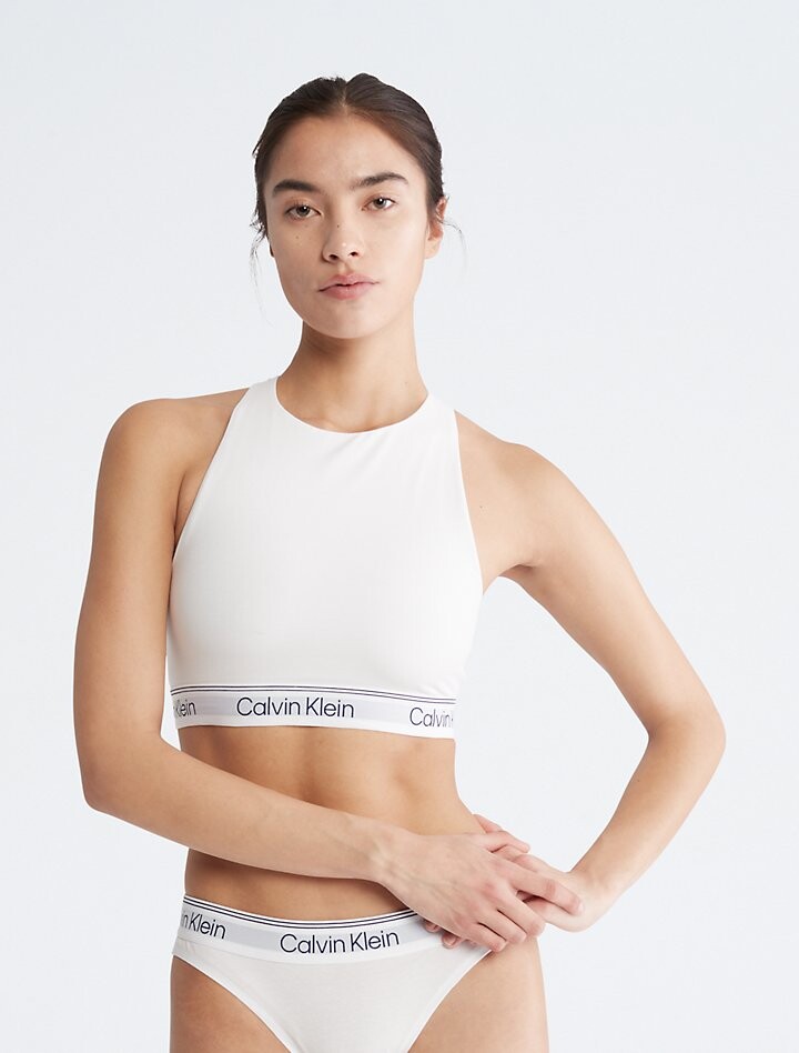 

Бралетт без подкладки Calvin Klein Athletic Calvin Klein, белый
