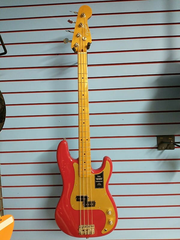 Гитара Fender Vintera 50s P Bass с сумкой Vintera 50s - фото