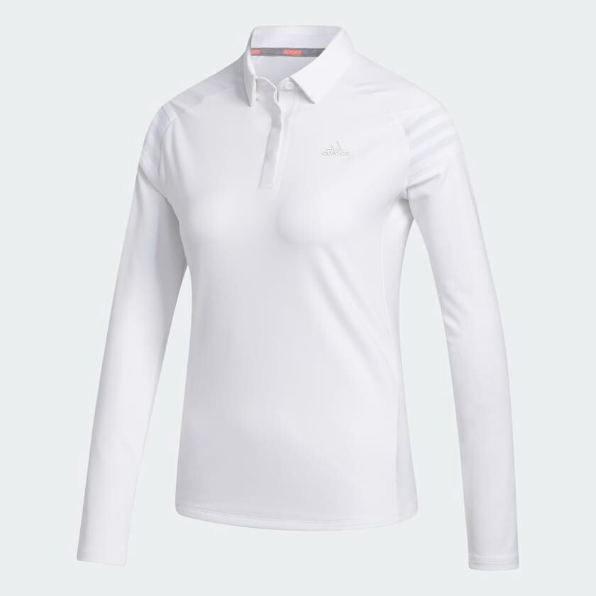 

Рубашка-поло Adidas Golf Lightweight Long Sleeve, белый