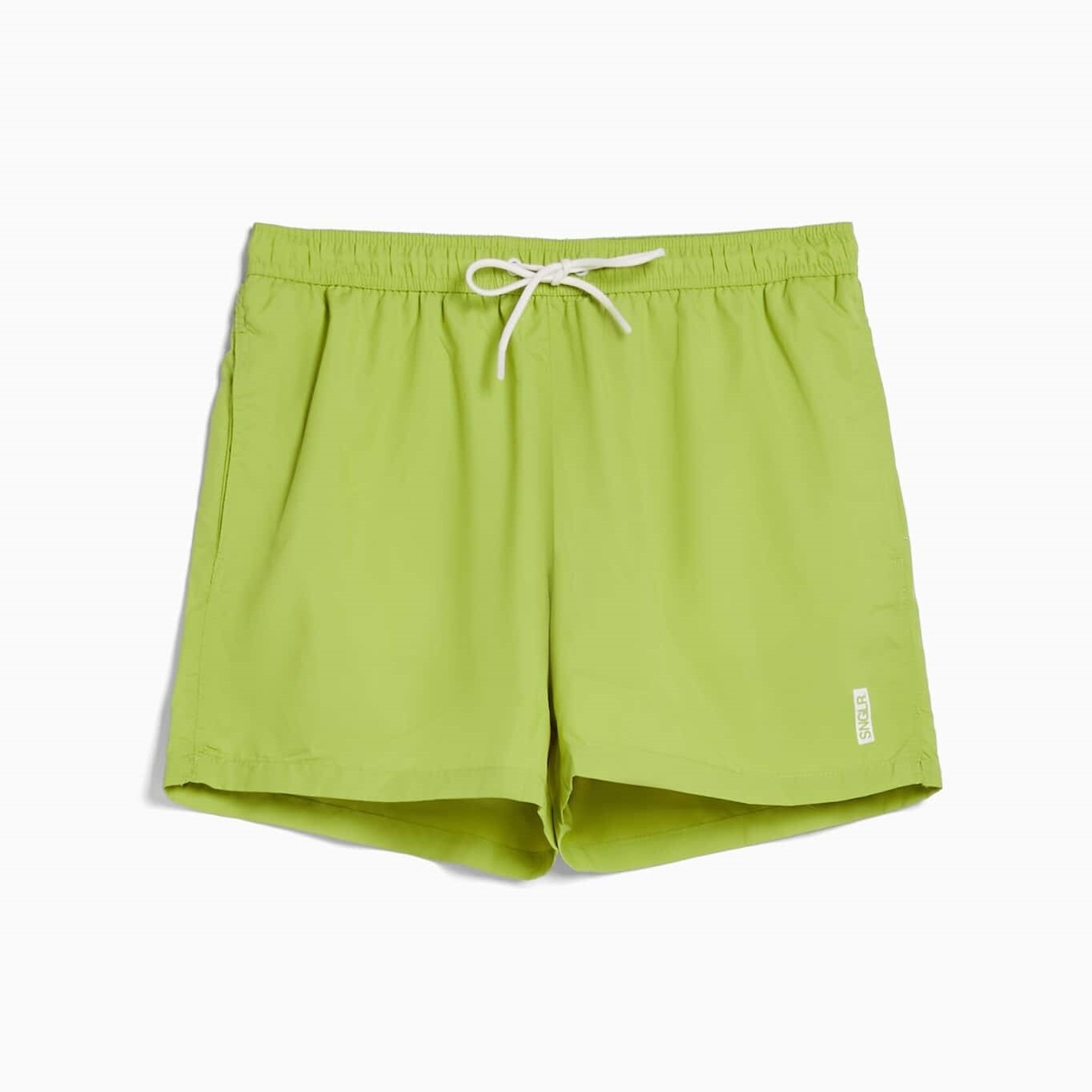 

Шорты Bershka Basic Swimming Trunks, зеленый