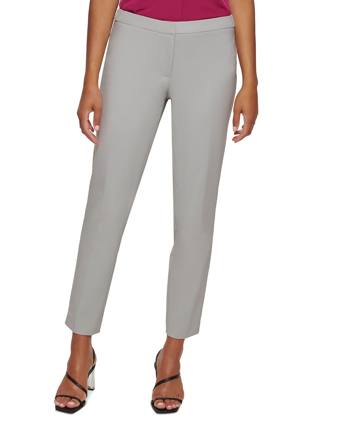 

Эластичные прямые брюки petite solid infinite Calvin Klein