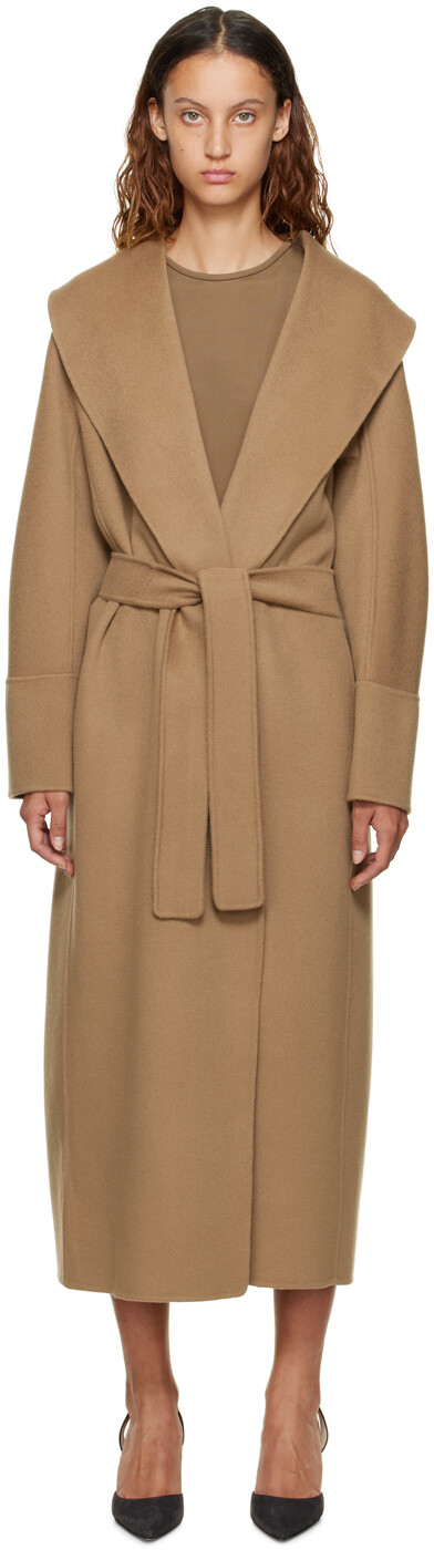 

Коричневое пальто Amie S Max Mara