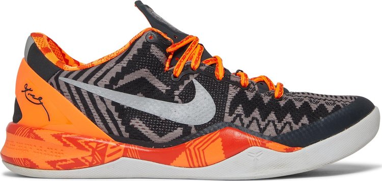Кроссовки Nike Kobe 8 System 'Black History Month', оранжевый фотографии