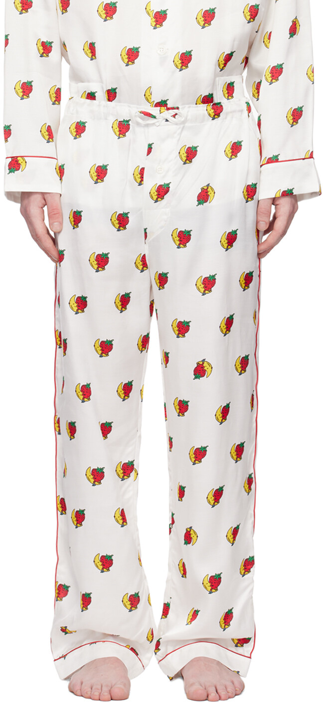 

Белые пижамные штаны Strawberry & Moon Sky High Farm Workwear