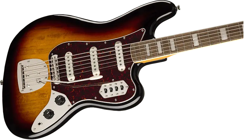 

Squier Classic Vibe Bass VI 3-цветные солнечные лучи