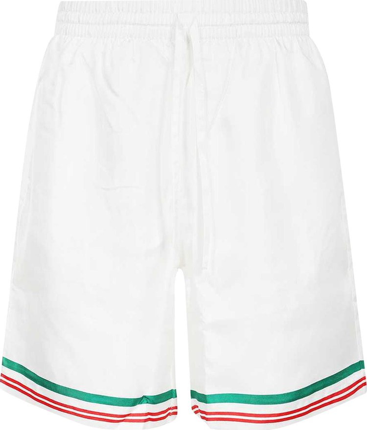 Шорты Casablanca Silk Shorts With Drawstrings 'Casablanca Paravion', разноцветный