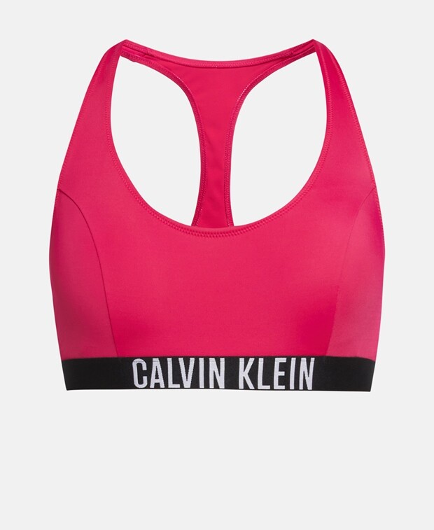 

Бикини-топ Calvin Klein, розовый