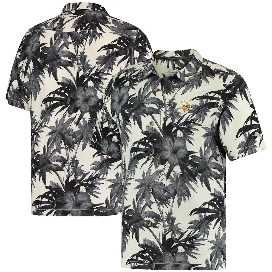

Рубашка Tommy Bahama Minnesota Vikings, черный