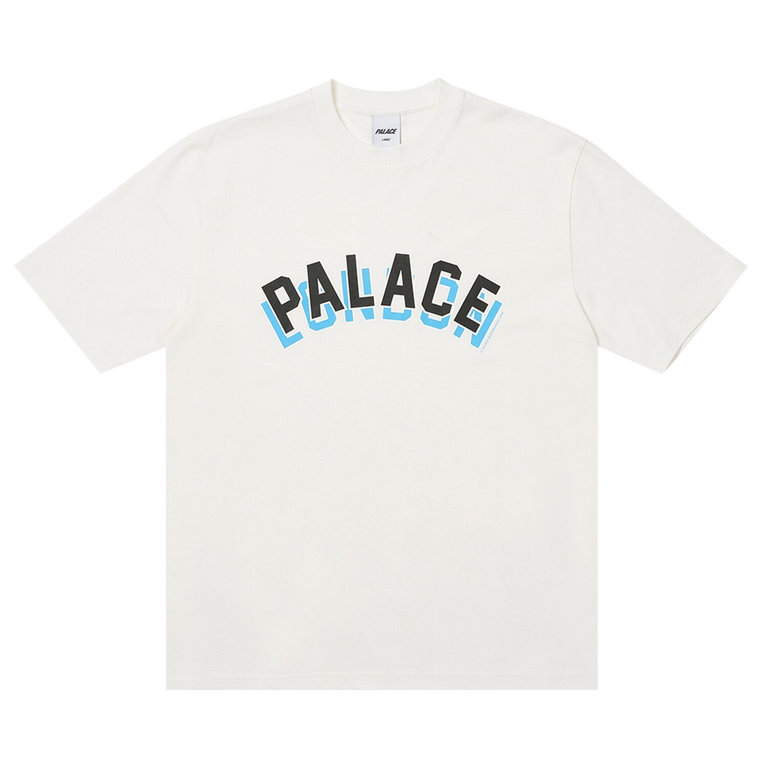 

Футболка Palace London Stack Белая, Белый