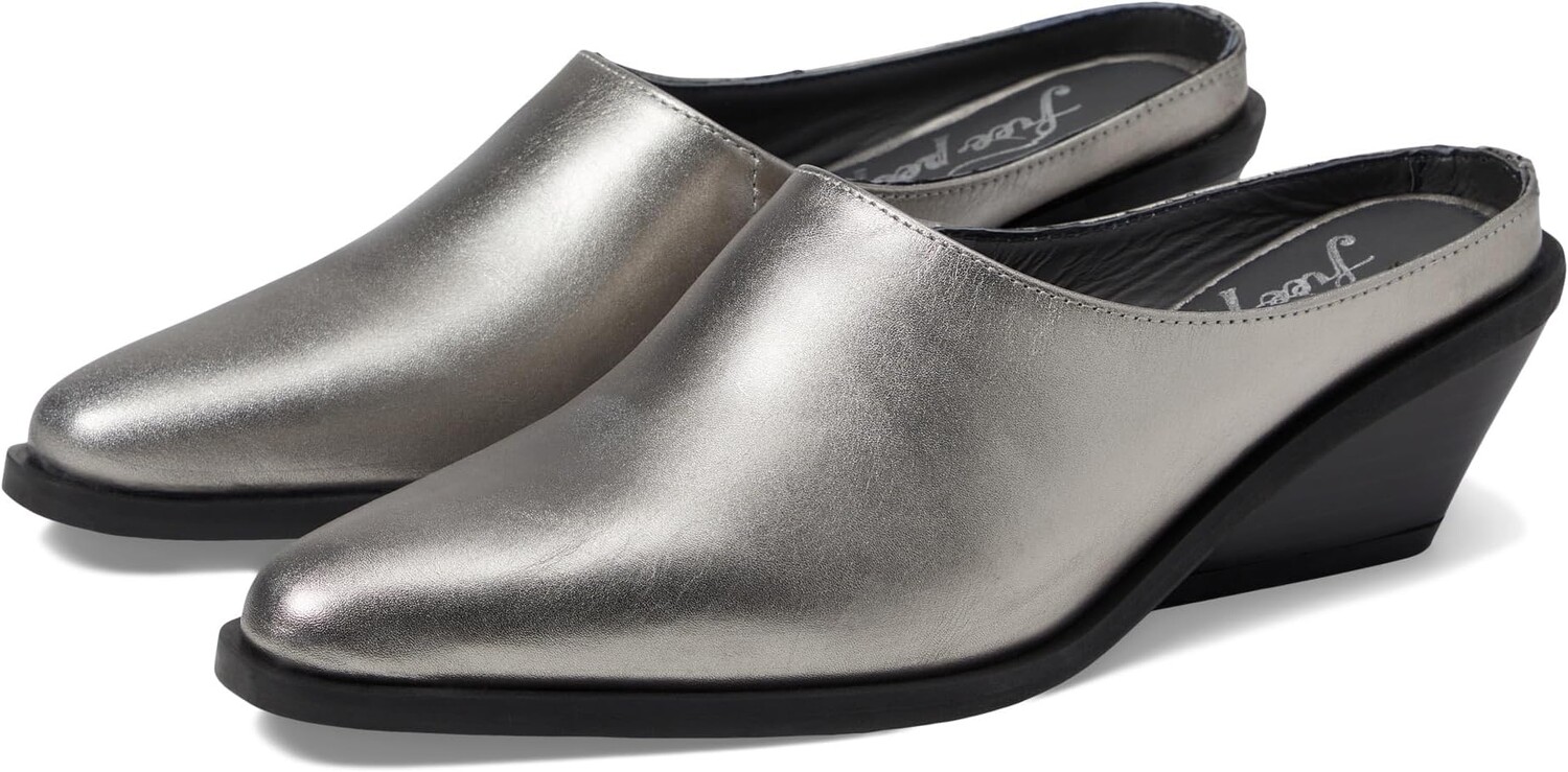 

Туфли на танкетке Tallulah Western Wedge Free People, цвет Platino
