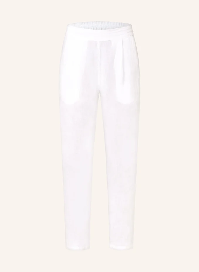 брюки 120% lino размер 28 Льняные брюки 7/8 120%Lino, белый