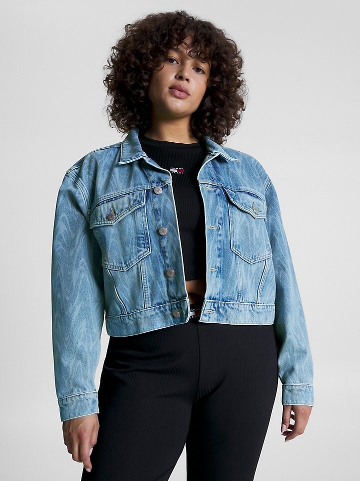 

Укороченная джинсовая куртка Curve Tommy Jeans