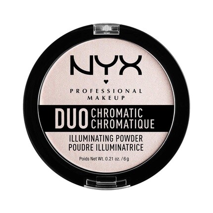 

NYX Professional Makeup Duo Хроматическая осветляющая пудра Snow Rose 0,21 унции