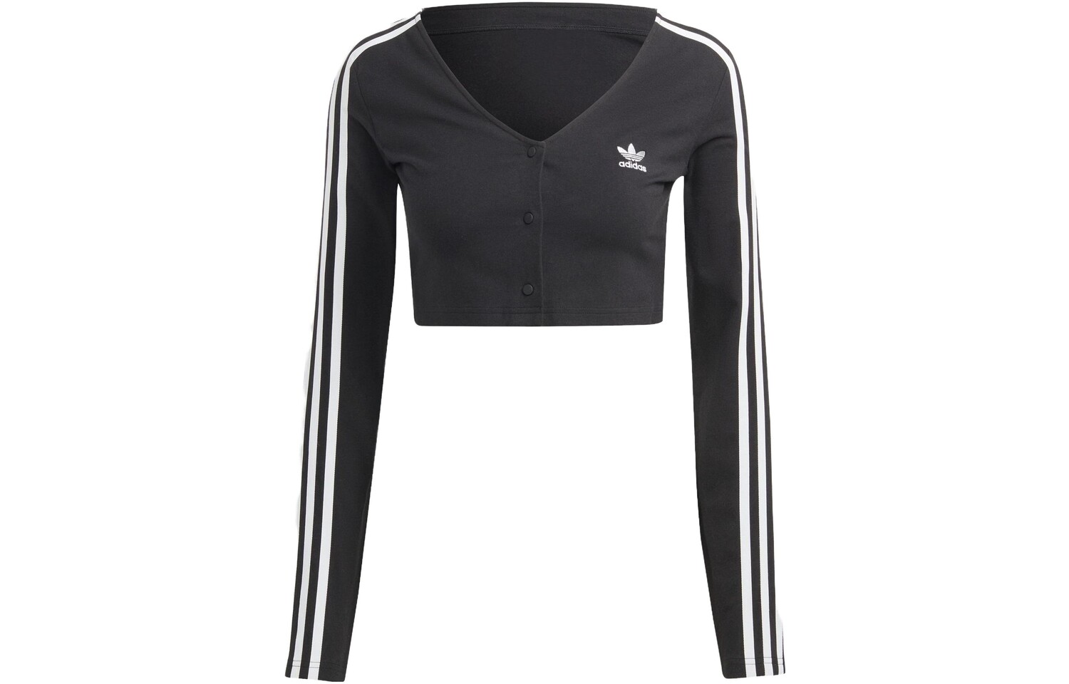 

Укороченный топ с вышитым логотипом Adidas Originals