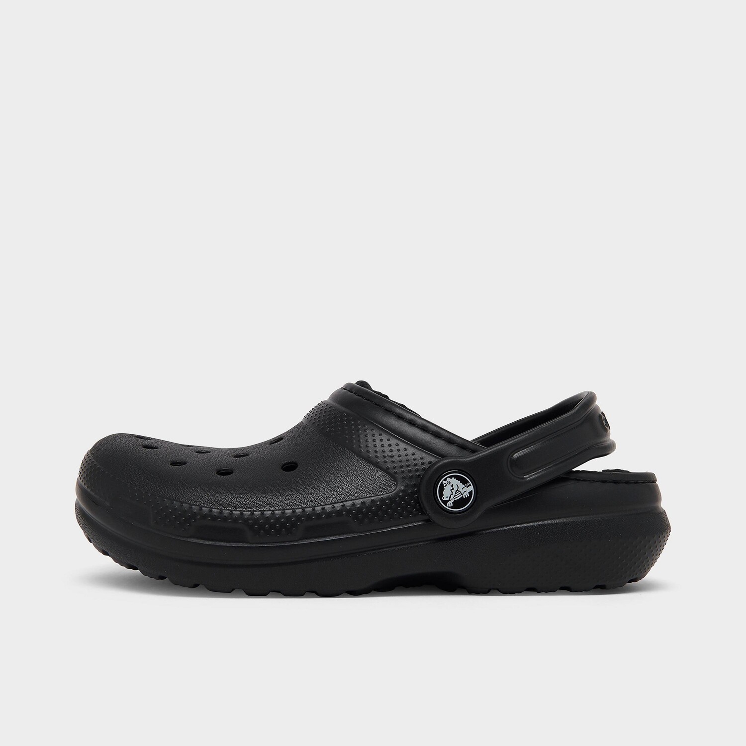 

Классические сабо на подкладке Crocs для маленьких детей, черный