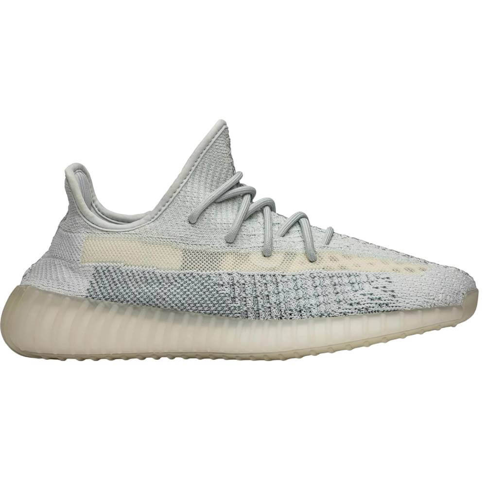 Кроссовки Yeezy Boost 350 V2 Cloud White Reflective, белый - фото