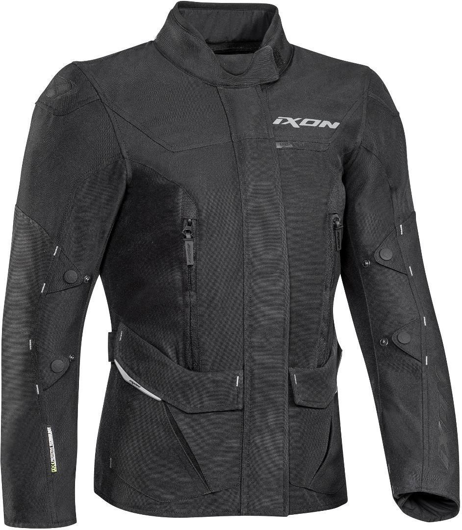Куртка Ixon Sicilia Водонепроницаемая для женщин для мотоцикла текстильная, черная
