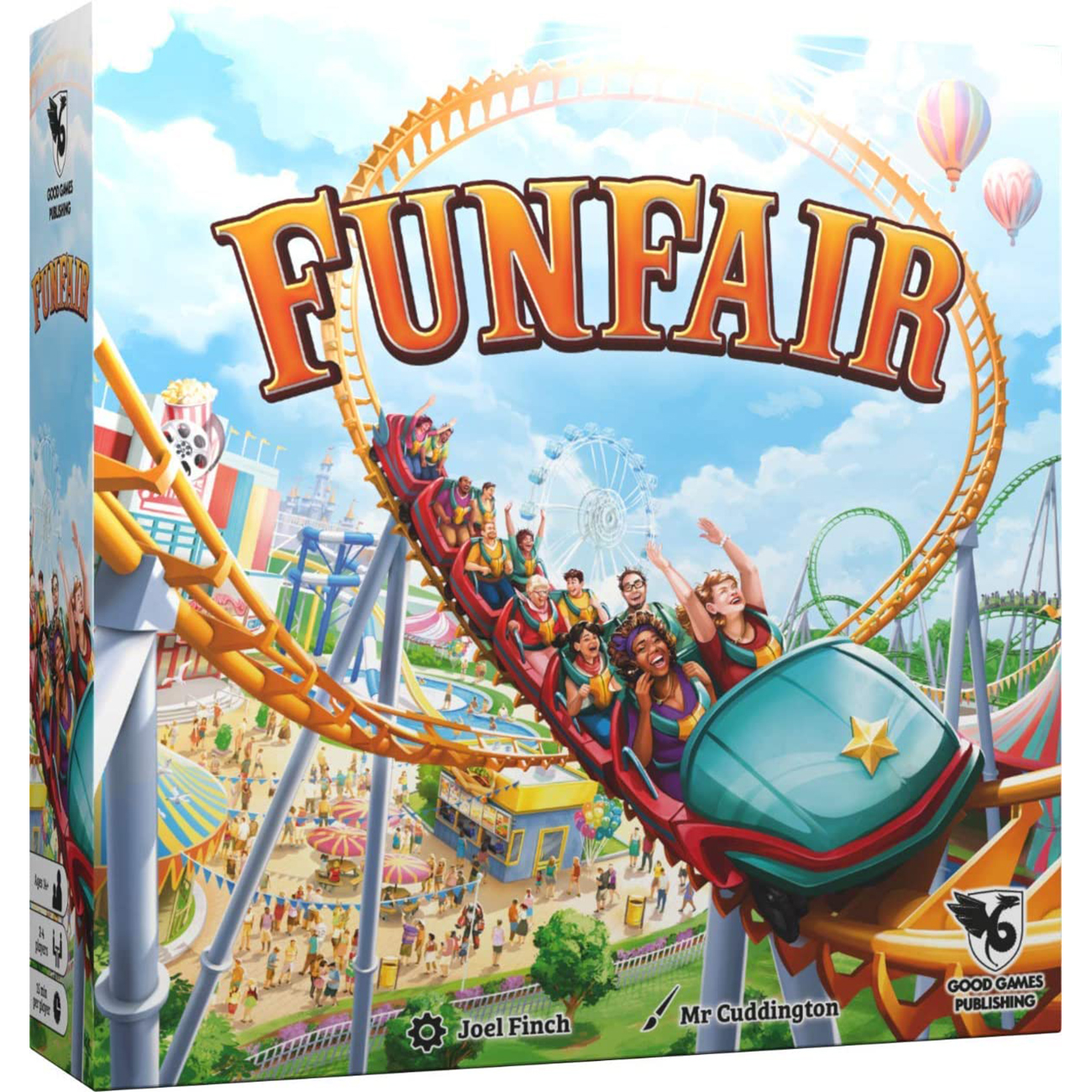 в парке аттракционов Настольная игра Good Games Publishing: Funfair