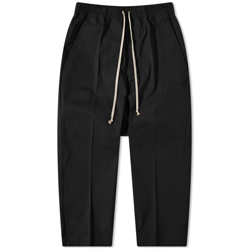 

Брюки Rick Owens Drawstring Cropped Pant, Черный