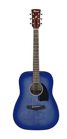 

Акустическая гитара Ibanez PF18 Performance Series - Burst из потертой джинсовой ткани PF18 Performance Series Acoustic Guitar