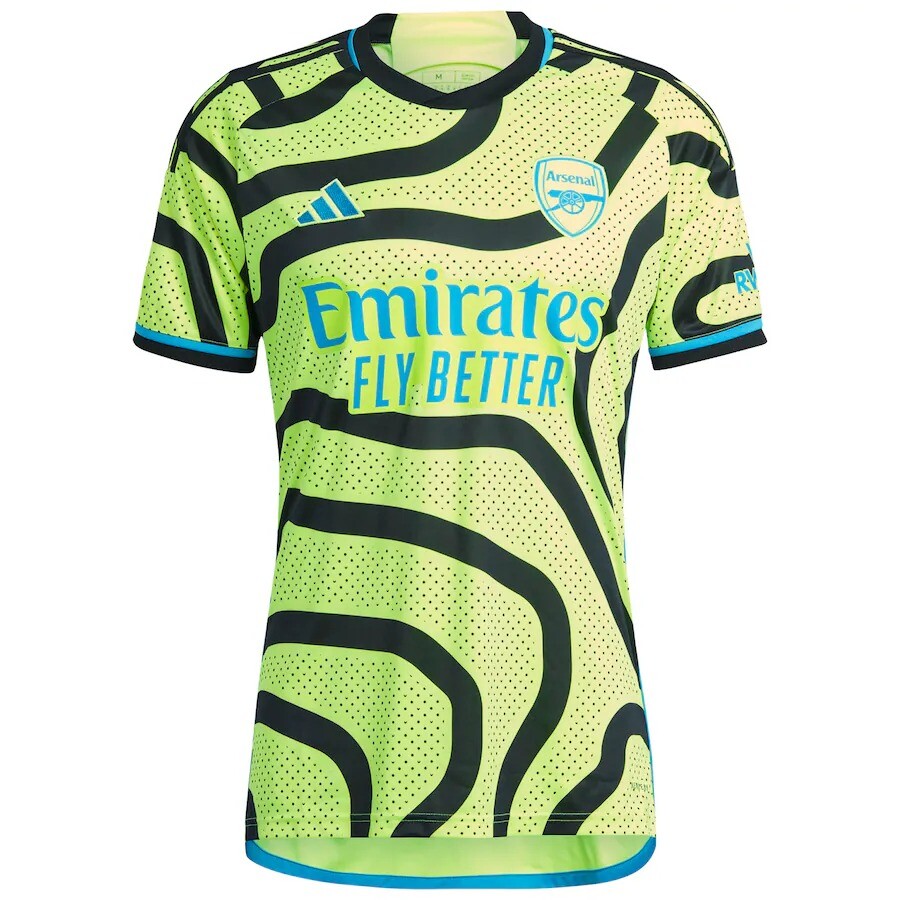 

Футболка Adidas Gabriel Jesus Arsenal 2023/24 Away Replica Player, желтый