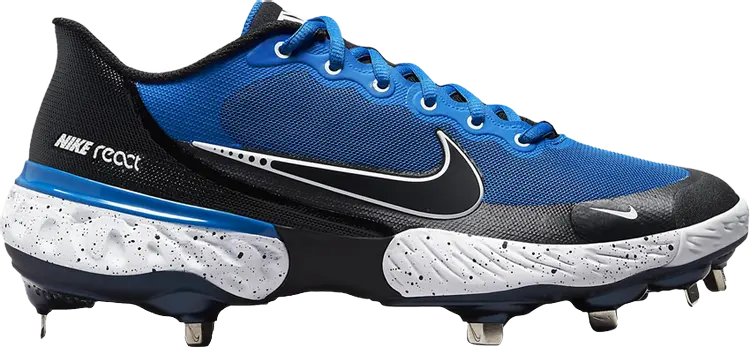 

Бутсы Nike Alpha Huarache Elite 3 Low Game Royal, черно-синий