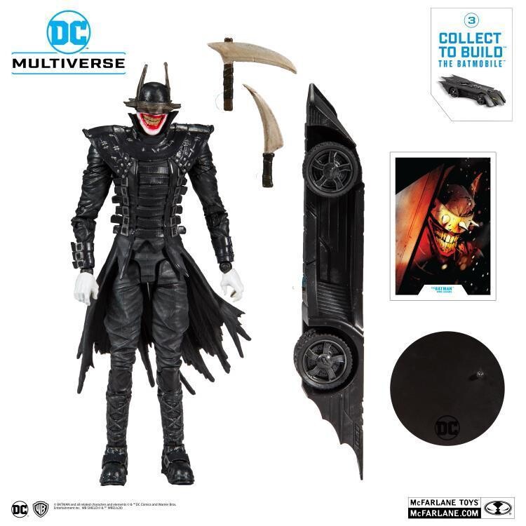 

Фигурка McFarlane Toys DC Multiverse Collector 7″ Action Figure WV1 Batman Who Laughs (Build-A-Batmobile), 18 см