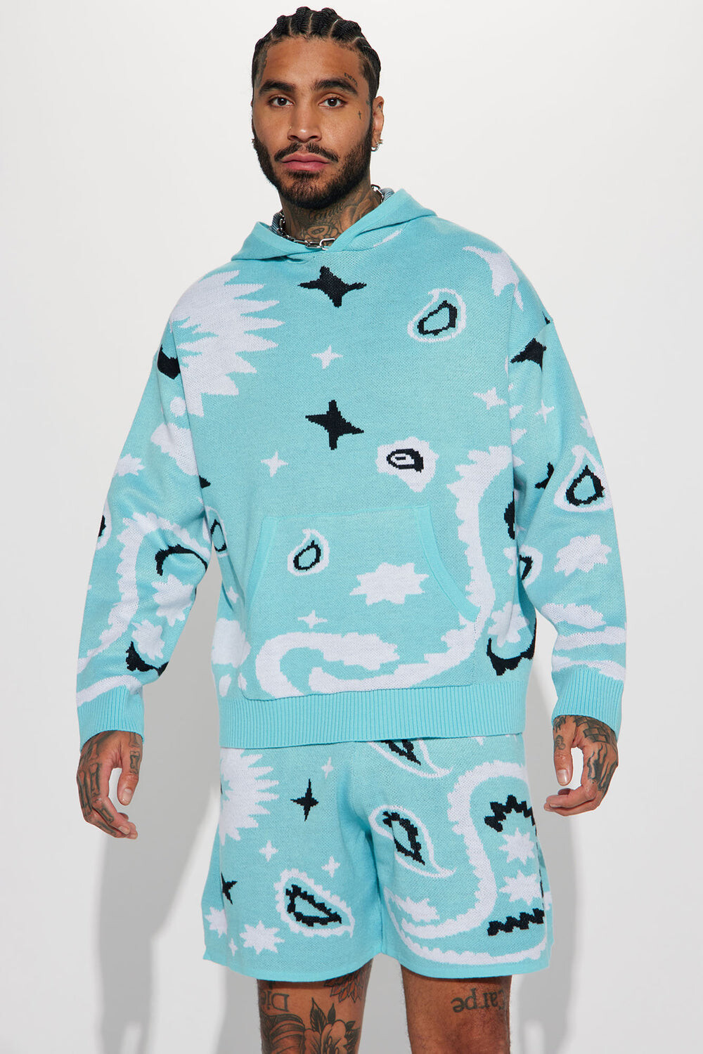 

Худи Fashion Nova FNMH1322, синий