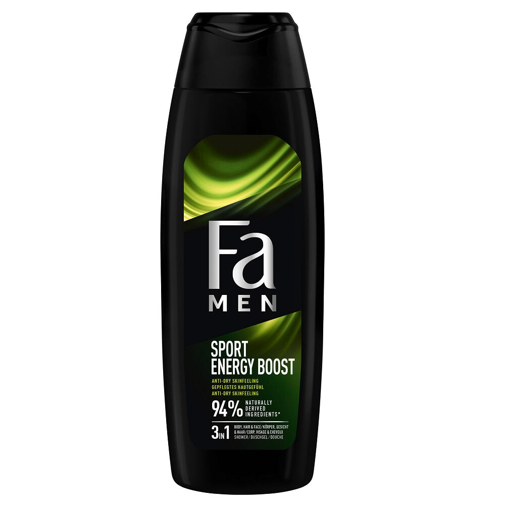 

Fa Гель для душа Men Xtreme Sport Energy Boost Shower Gel для мытья тела и волос для мужчин 750мл