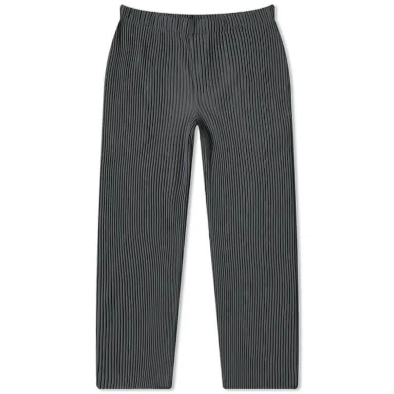 

Плиссированные брюки Homme Issey Miyake Straight Leg Jf194, серый