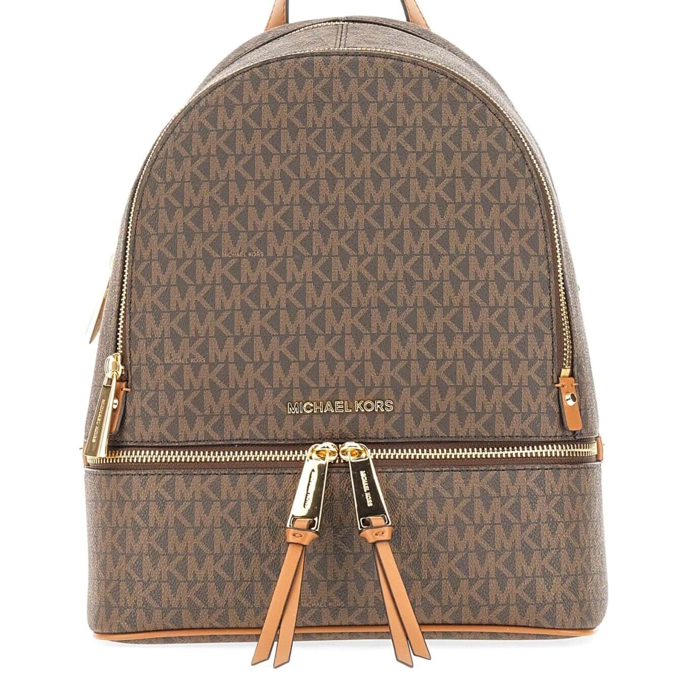 

Рюкзак Michael Kors Rhea Zipper Medium, коричневый