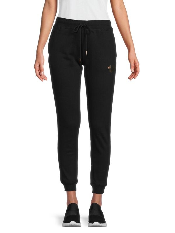 

Джоггеры True Religion Heather с логотипом, серый