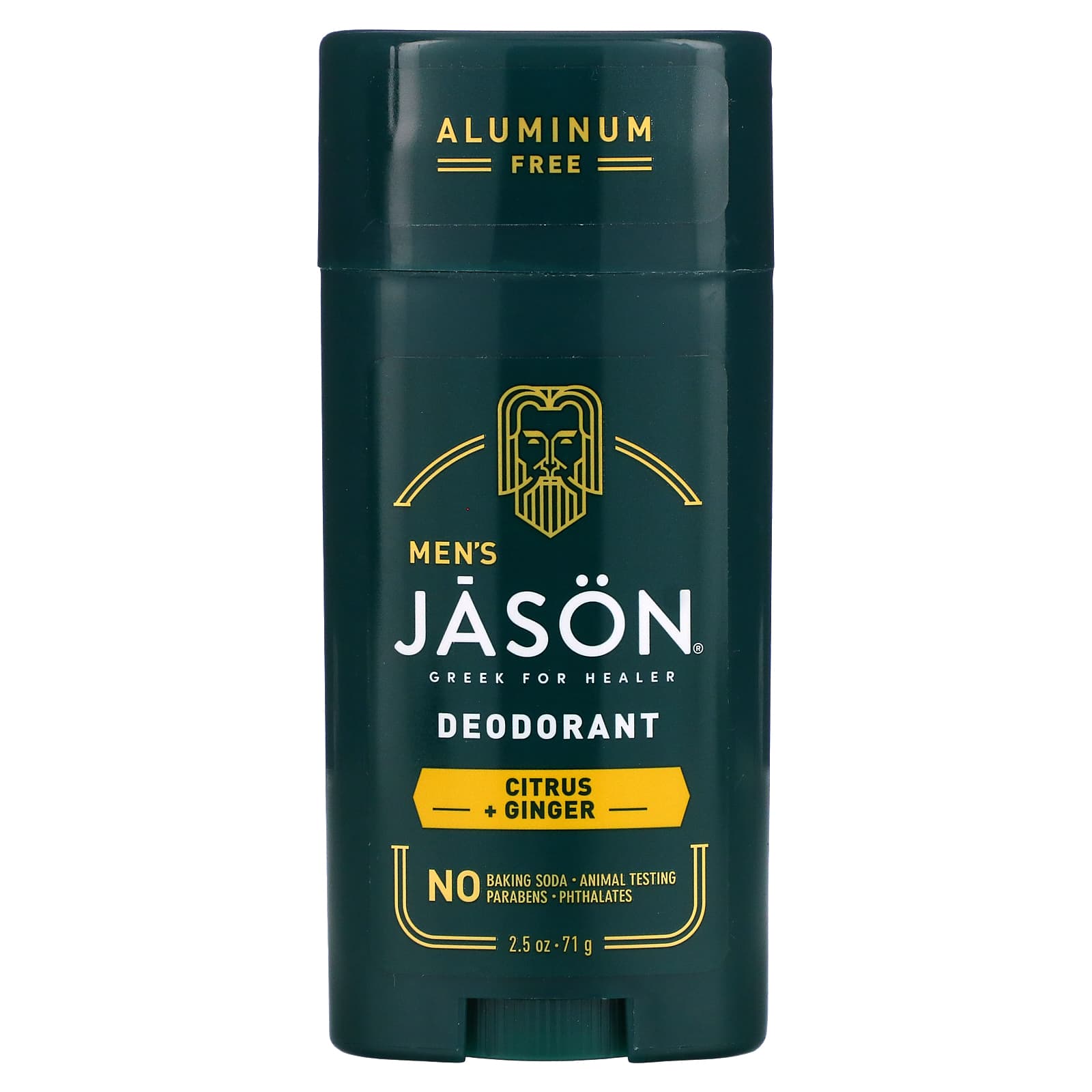 Дезодорант Jason Natural для мужчин, цитрус и имбирь, 71 г цена и фото
