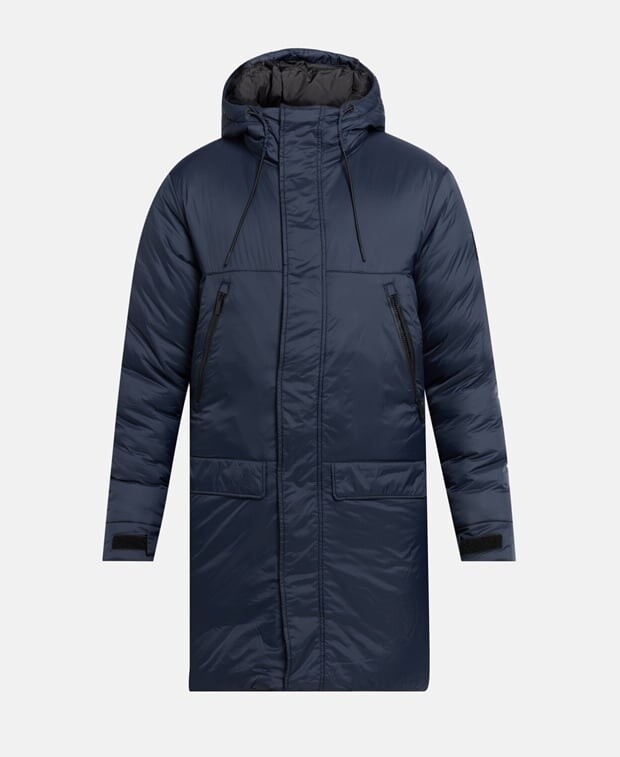 

Зимнее пальто Lyle & Scott, темно-синий