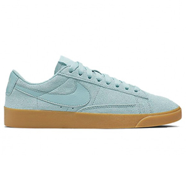 

Кеды Nike Blazer Low Suede, голубой/темно-бежевый
