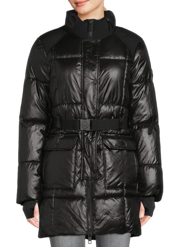 

Пуховик missy belt MICHAEL Michael Kors Black