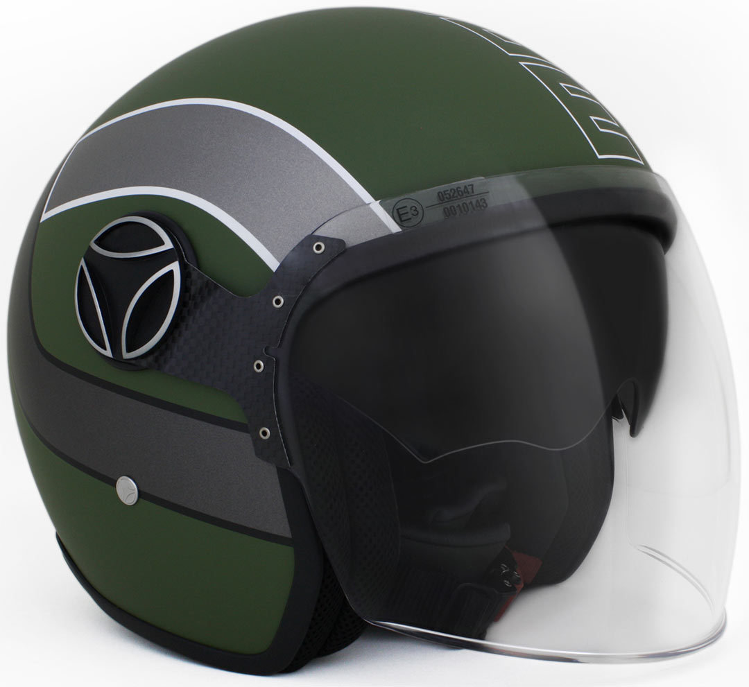 Шлем MOMO Arrow реактивный, серый/белый/зеленый шлем holyfreedom stealth реактивный зеленый