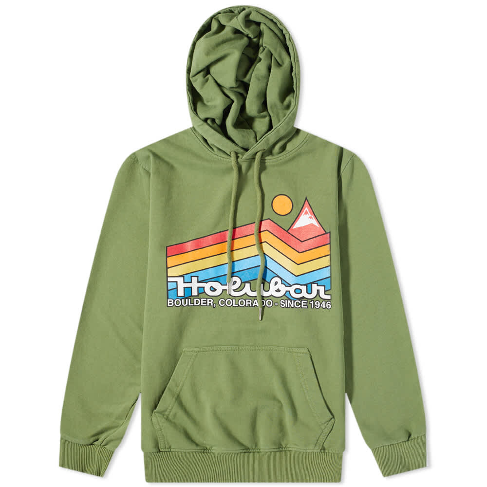 

Толстовка Holubar Rainbow Hoody, Зеленый