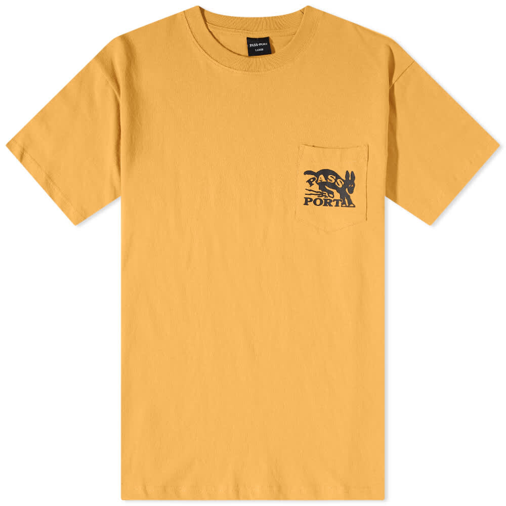 

Футболка Pass~Port Mule Pocket Tee, Желтый