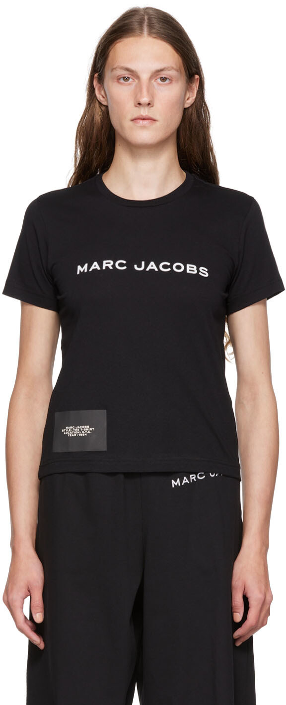 

Черная футболка \Футболка\"" Marc Jacobs