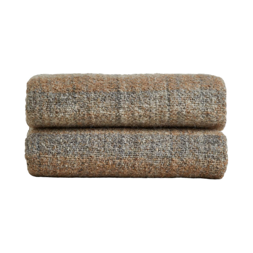 

Плед Zara Home Plain Knit, бежевый/коричневый