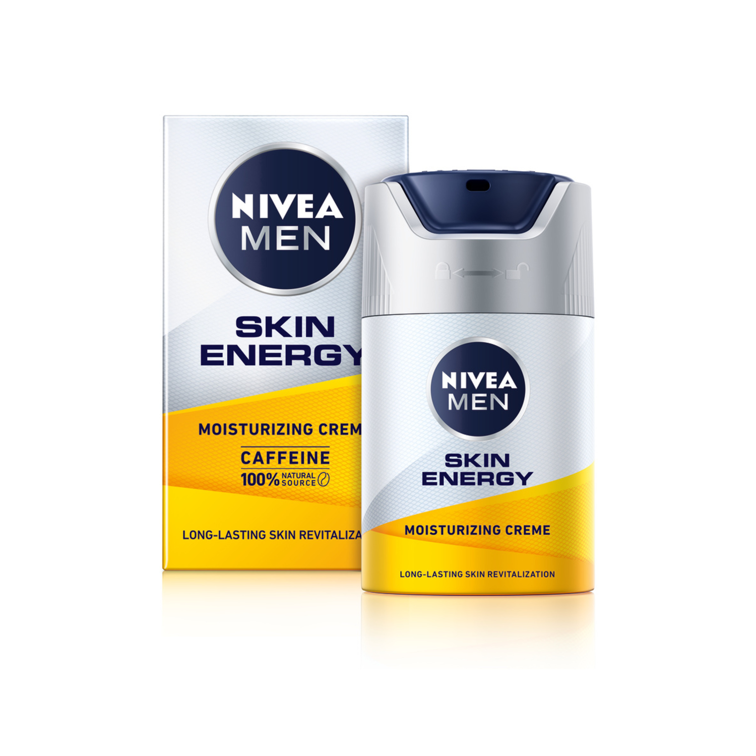 Nivea Men Active Energy бодрящий крем для лица с кофеином, 50 мл - фото