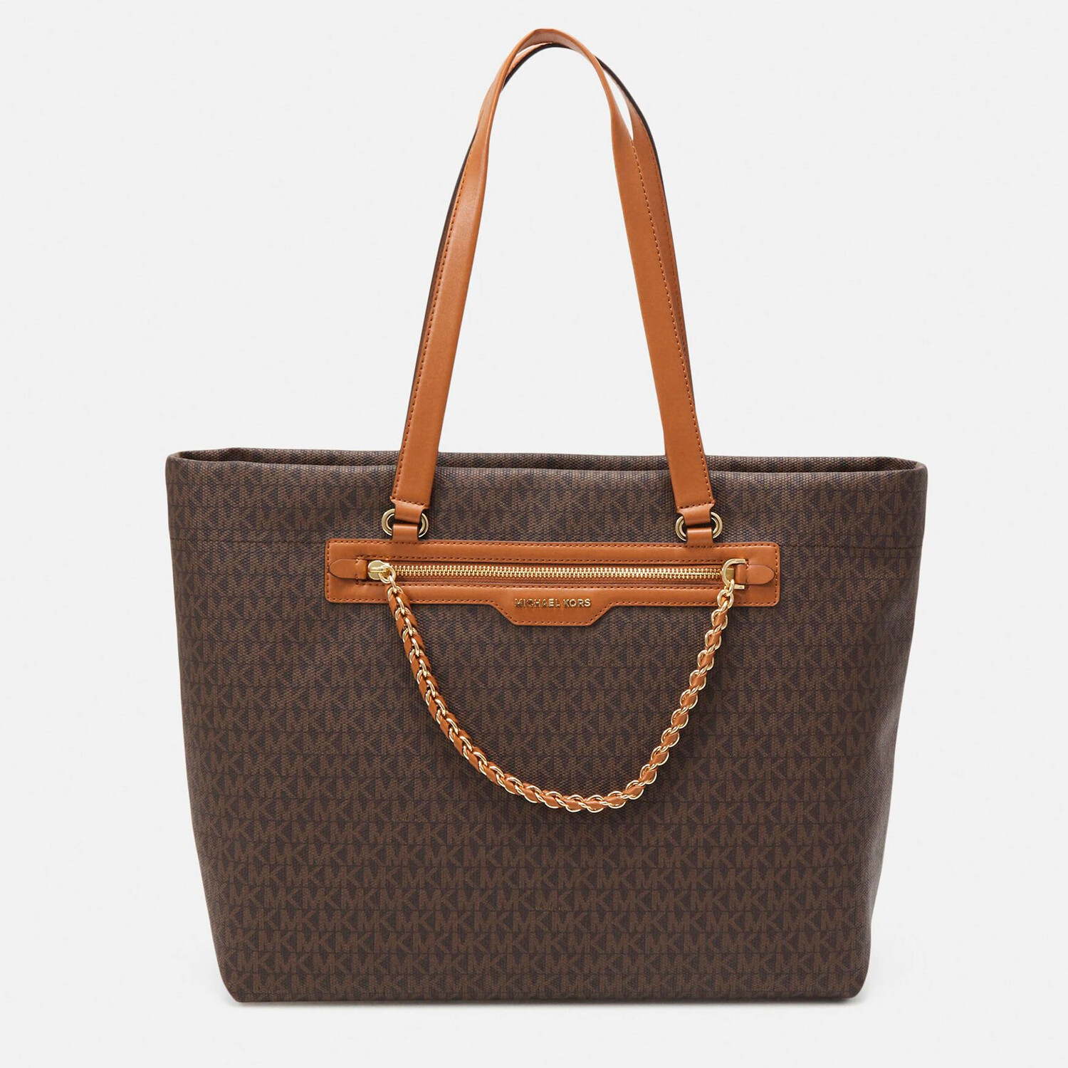 

Сумка-тоут Michael Kors Elliot, коричневый