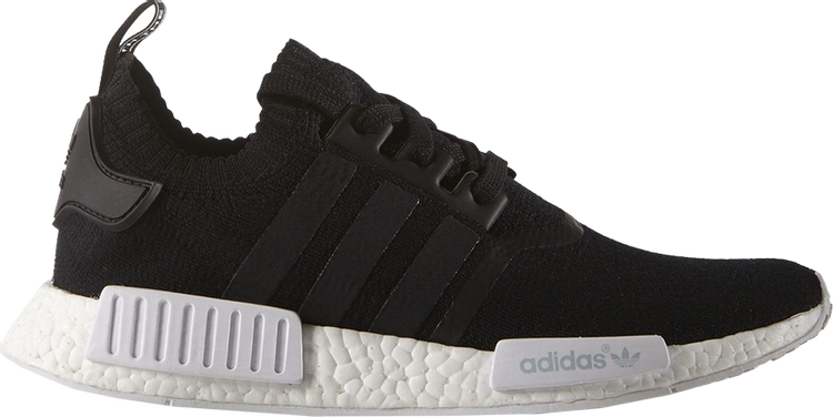 Кроссовки Adidas NMD_R1 Primeknit 'Monochrome', черный - фото