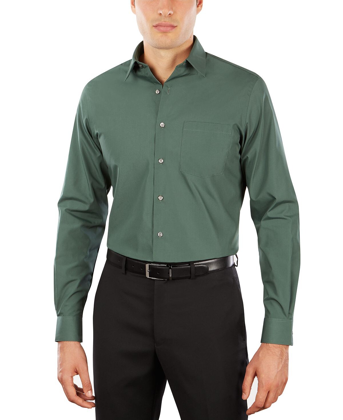 

Мужская классическая рубашка из поплина спортивного кроя Van Heusen, мульти