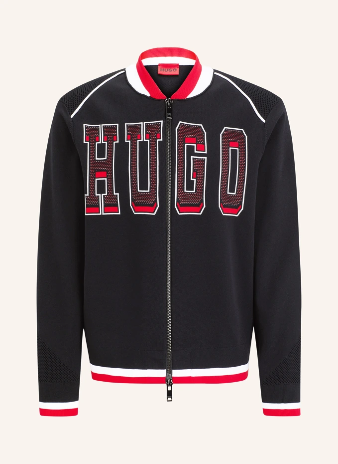 

Вязаный блузон sanby Hugo, черный